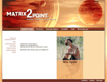 Tablet Screenshot of matrix2point-silvia.it